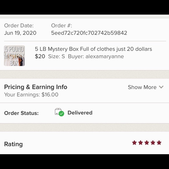 5 LB Mystery Box Full of clothes/goodies /treasure just 30 dollars - Picture 2 of 9